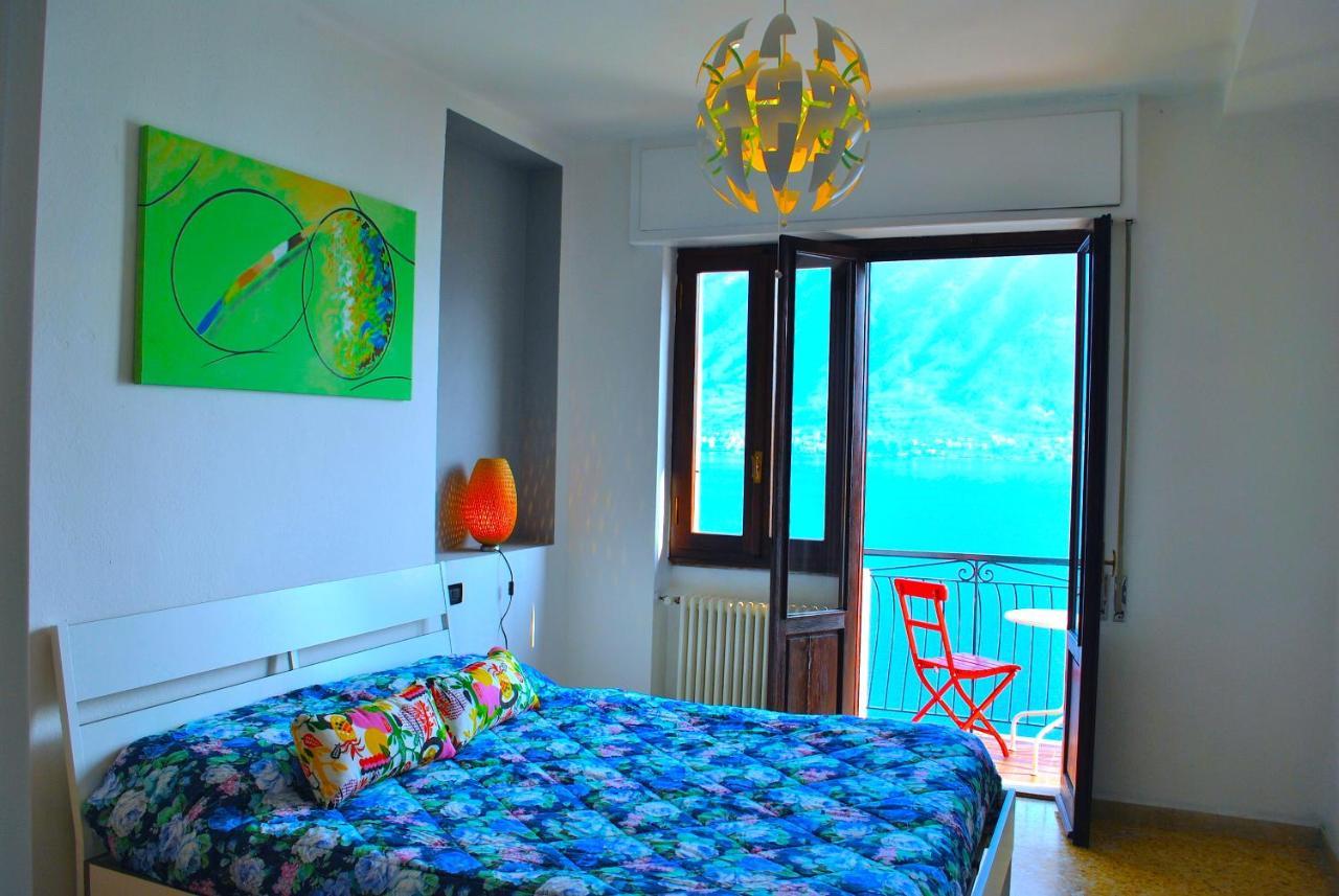 Belvedere - Apartment With Balcony Lake View Sala Comacina Exteriör bild